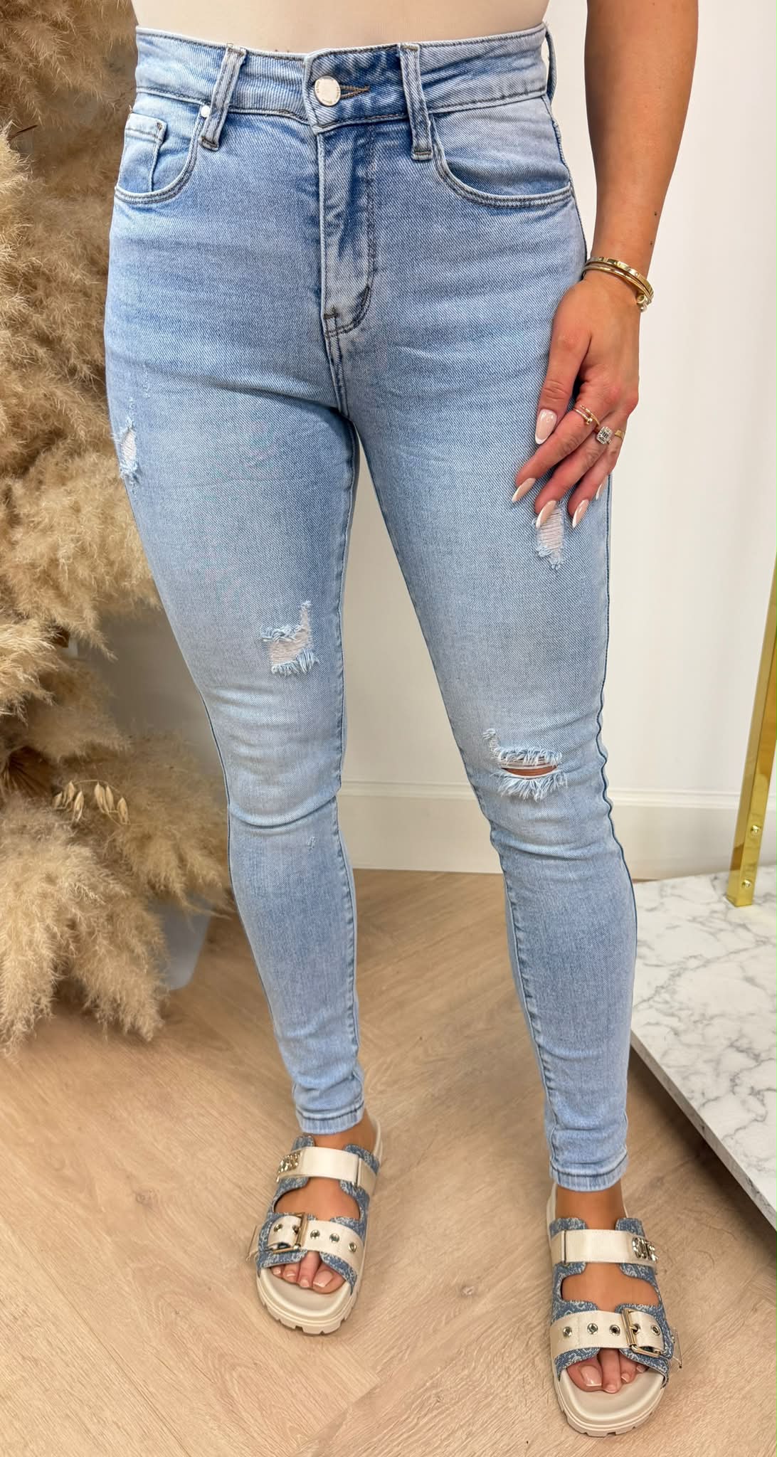 SLIM JEANS 5388-1 LIGHTDENIM