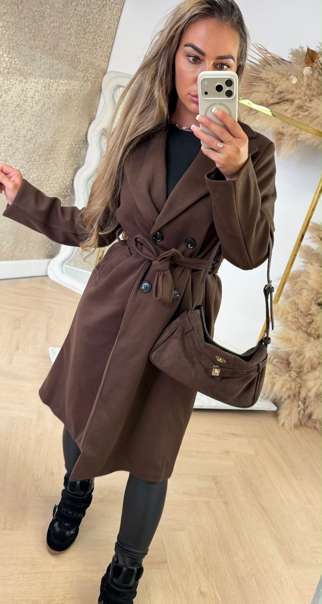 NEW TRENCH COAT CHOCO