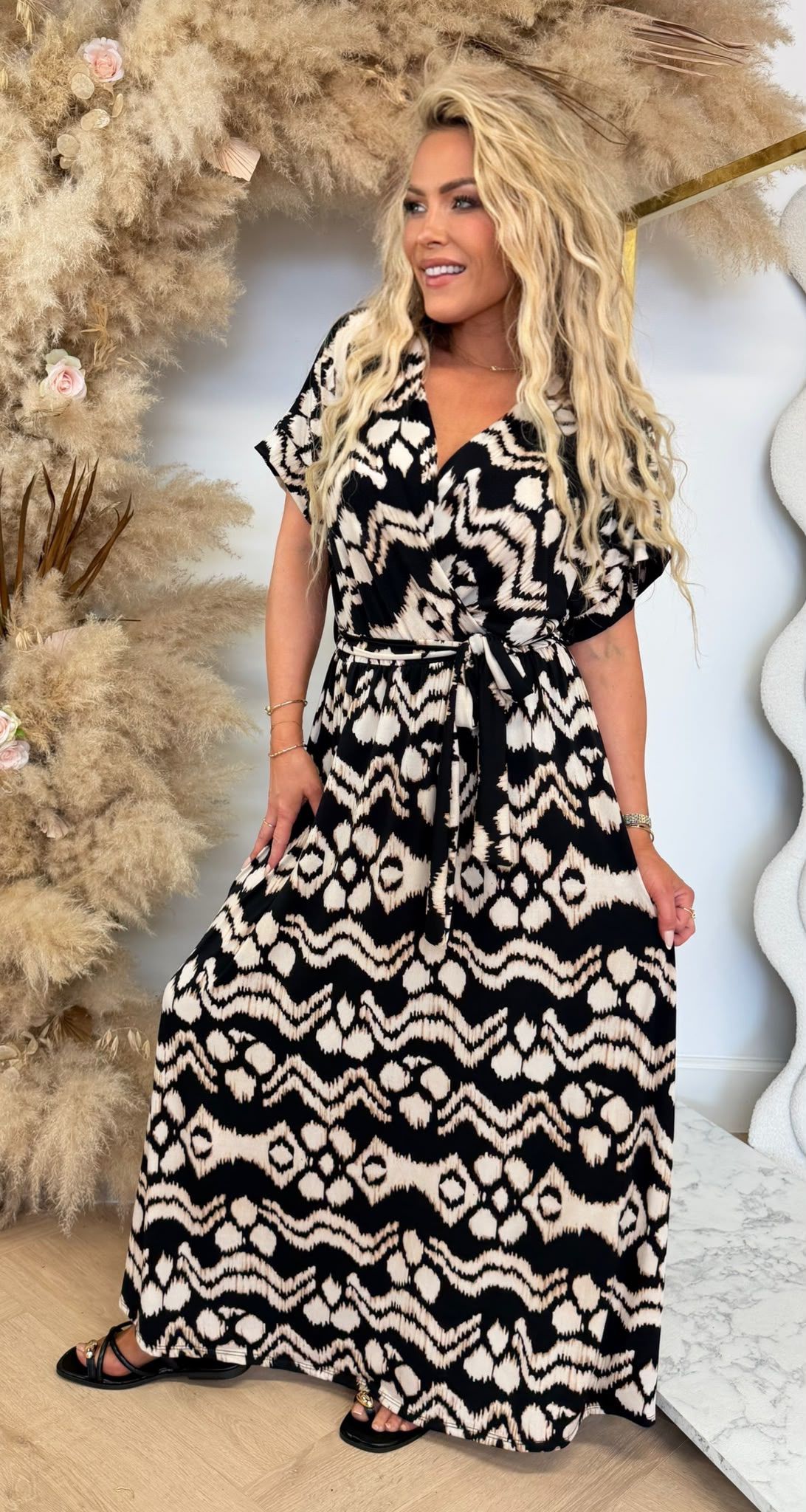 NEW PRINTY DRESS WAVY