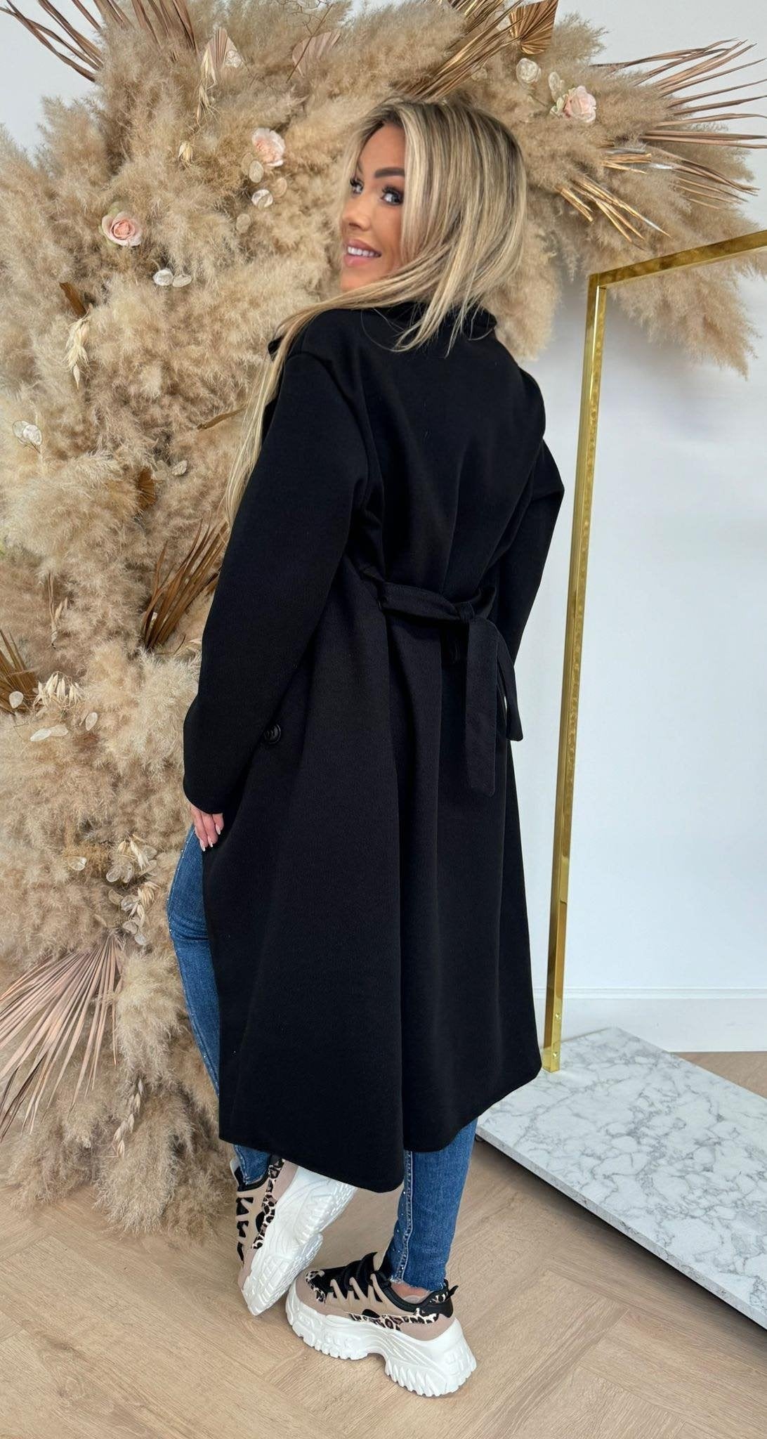 TRENCH COAT BLACK