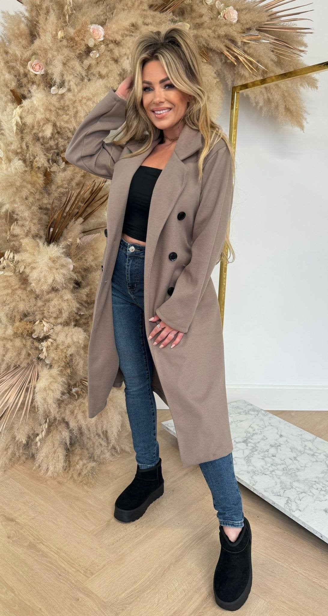 TRENCH COAT TAUPE
