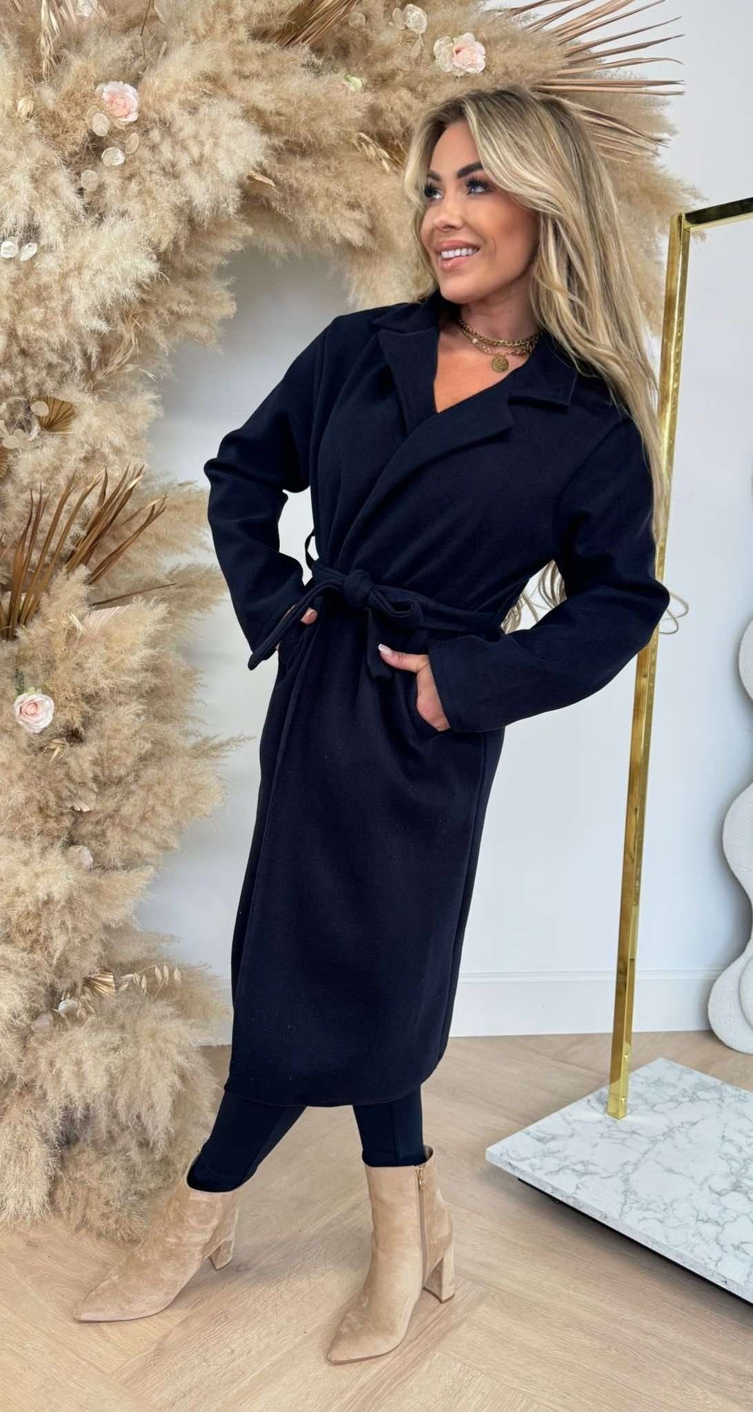 KARDASHIAN COAT NAVY