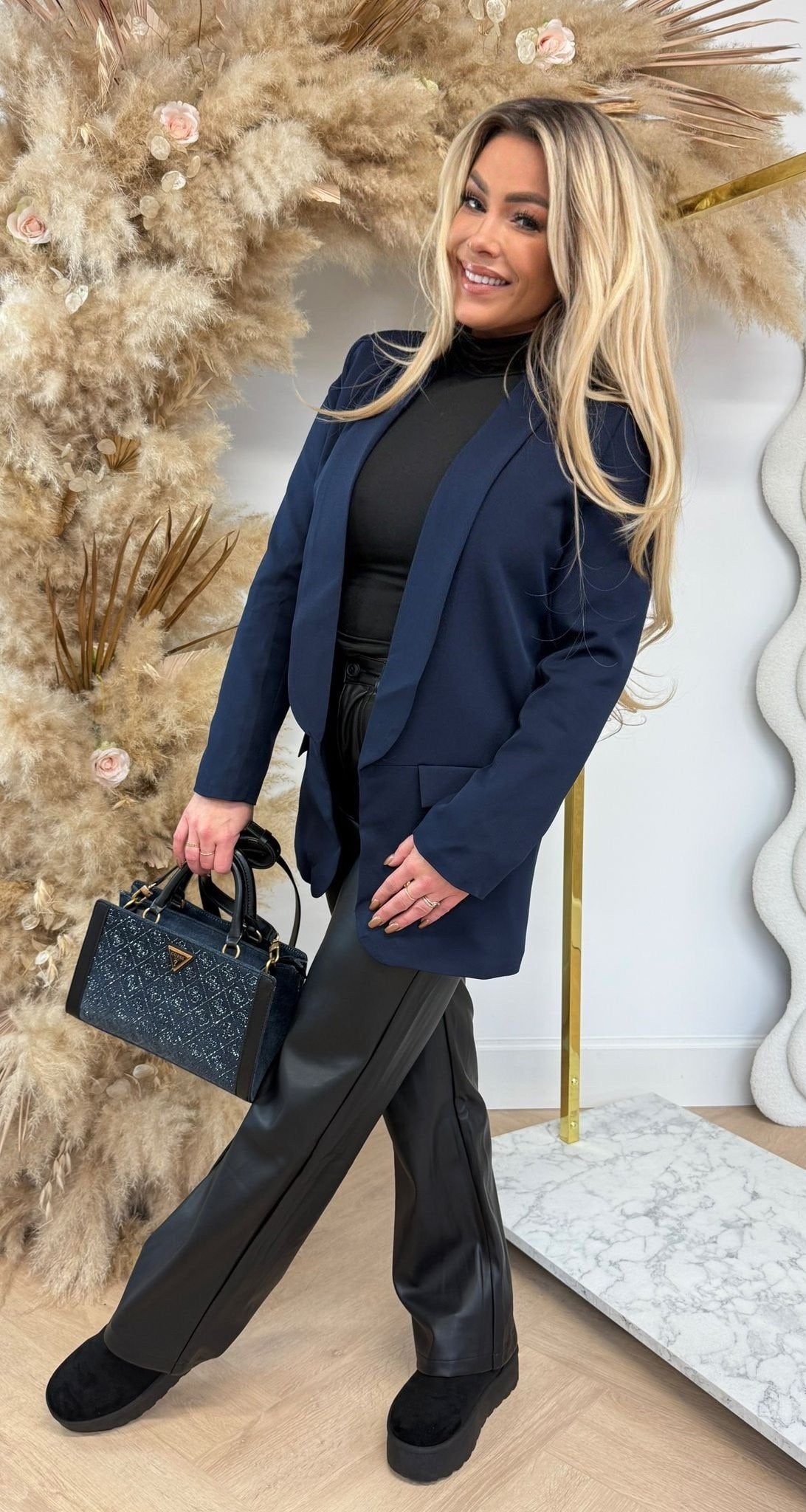 BASIC BLAZER NAVY