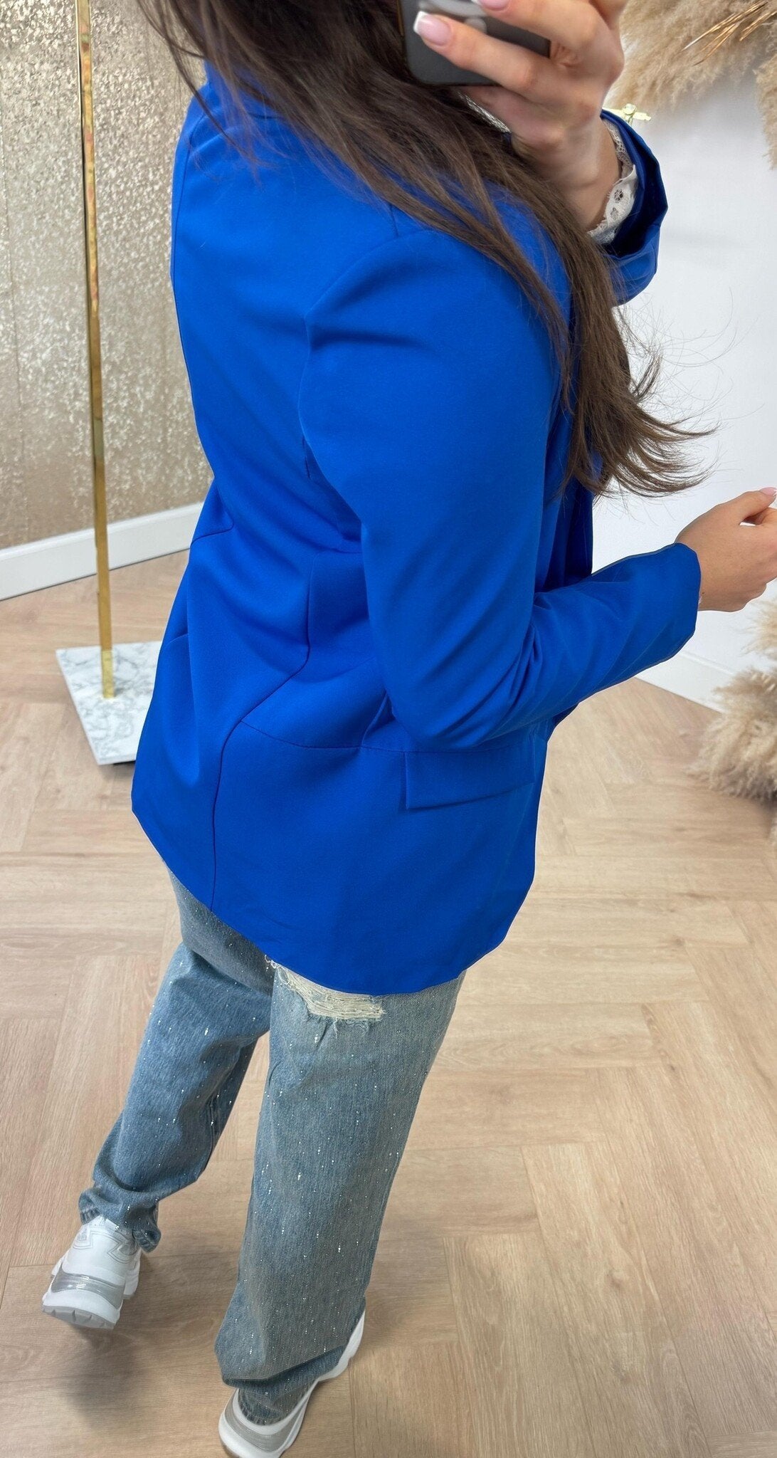 BASIC BLAZER KOBALT