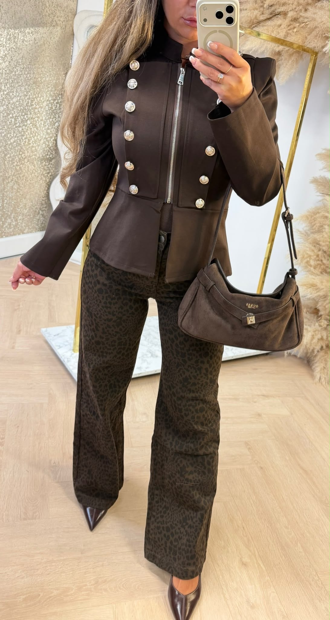 BALMY ZIP JACKET CHOCO