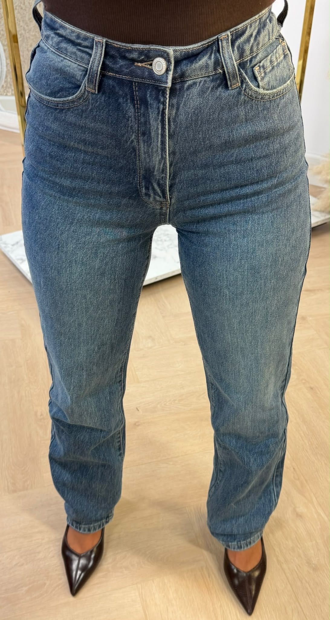 STRAIGHT FIT JEANS 6315-1 DENIMBLUE
