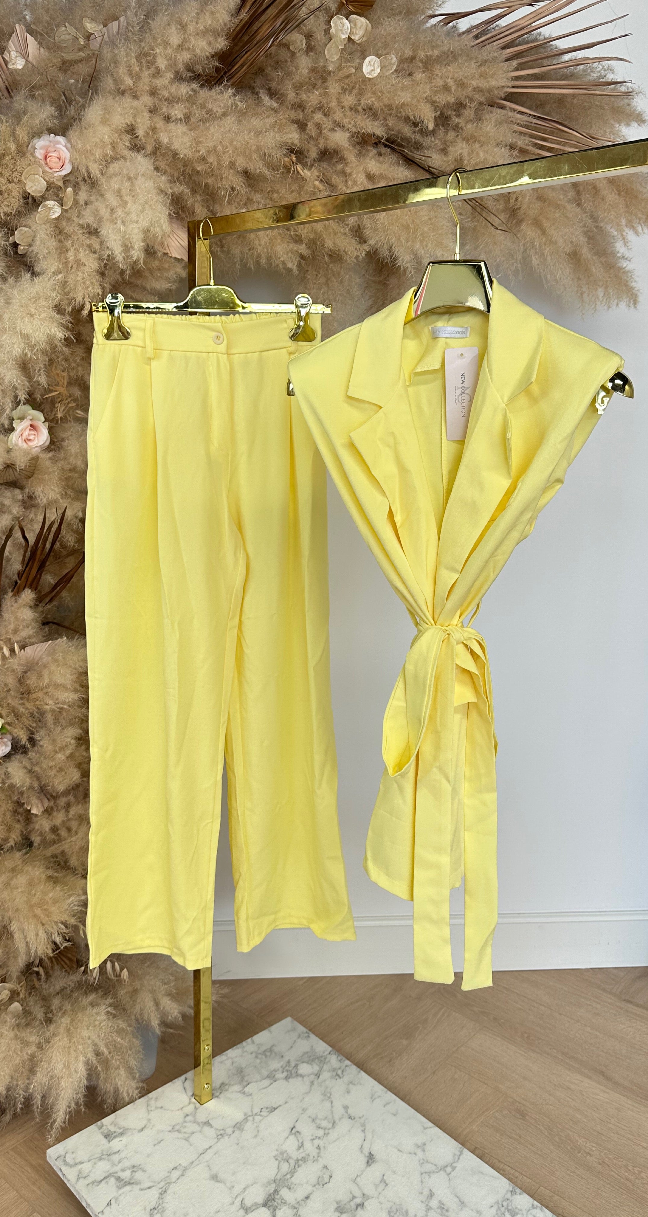 GILET LUS SET YELLOW
