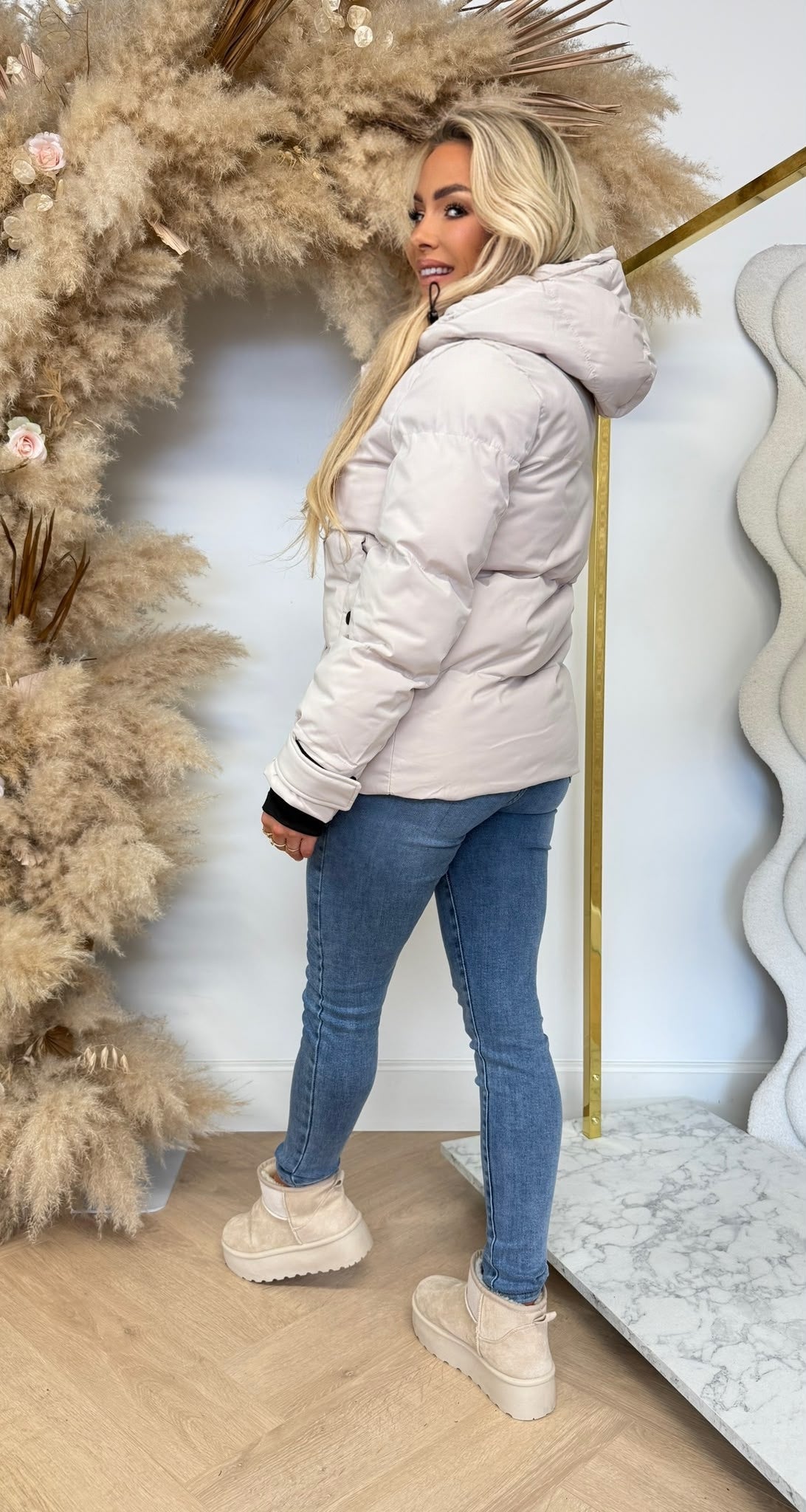 PUFFER MUSTHAVE JACKET 7588 BEIGE