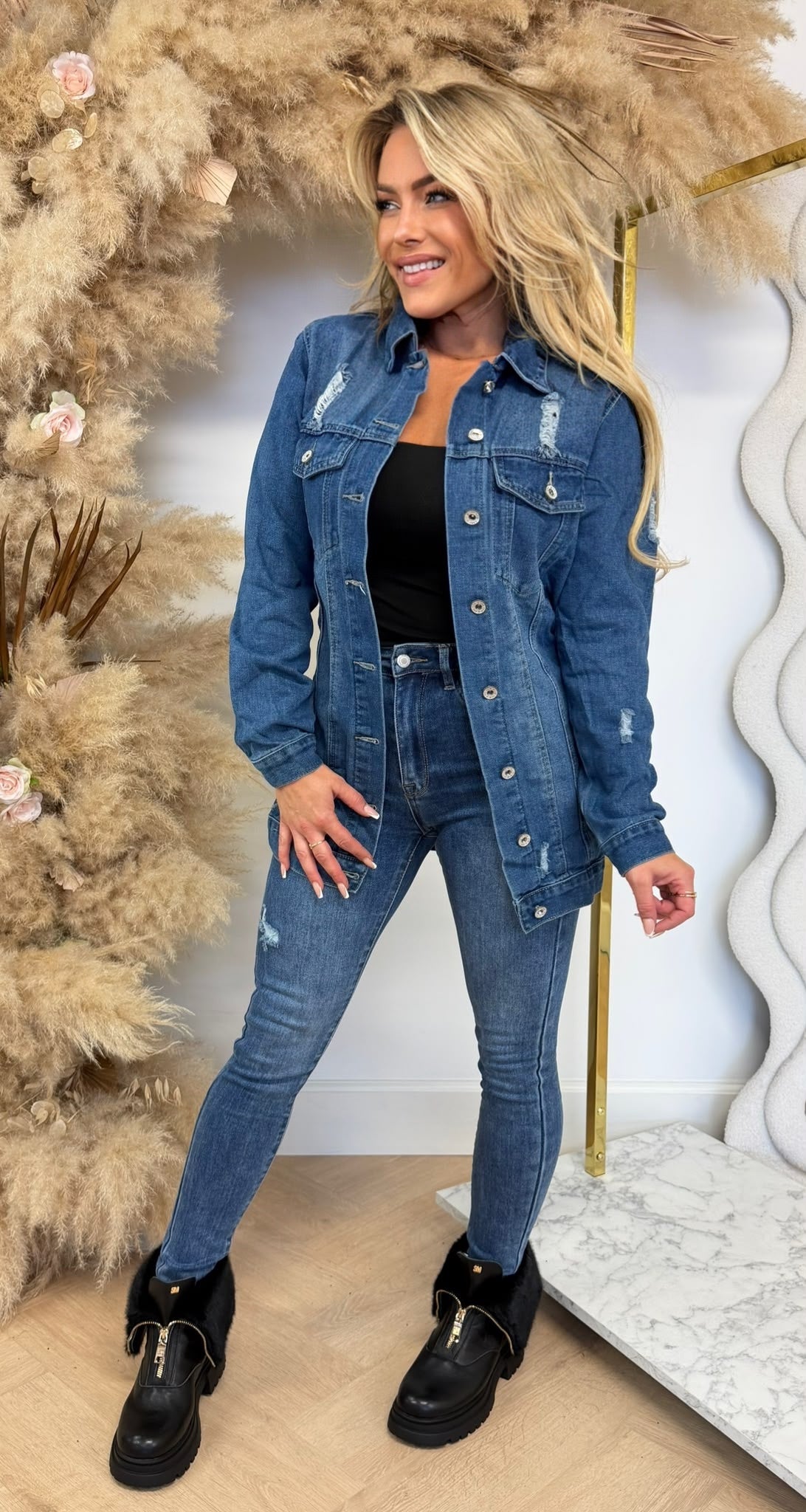 DENIM LUS JACKET 1173 DENIMBLUE