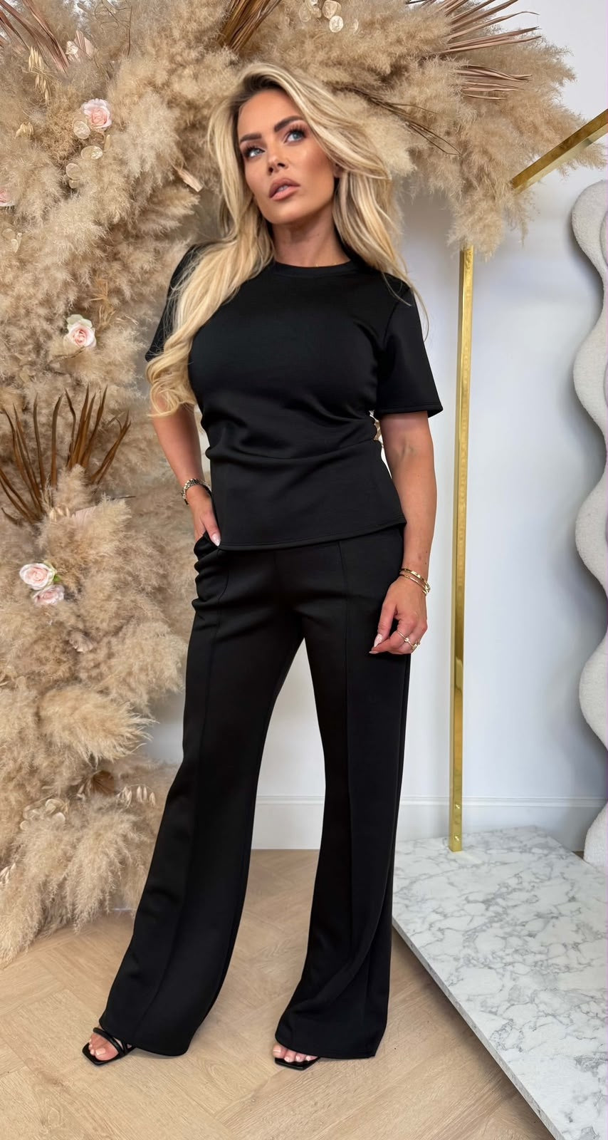 PAMMY TAILLE SET BLACK