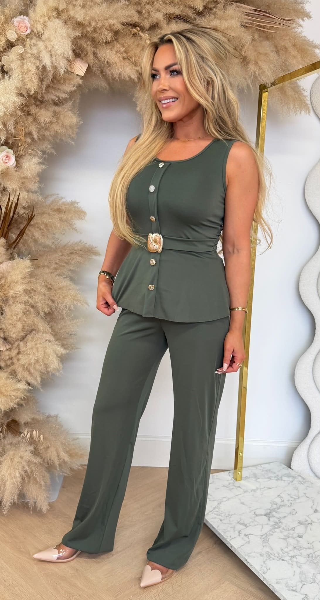 KARINA GÜRTEL-SET ROSA