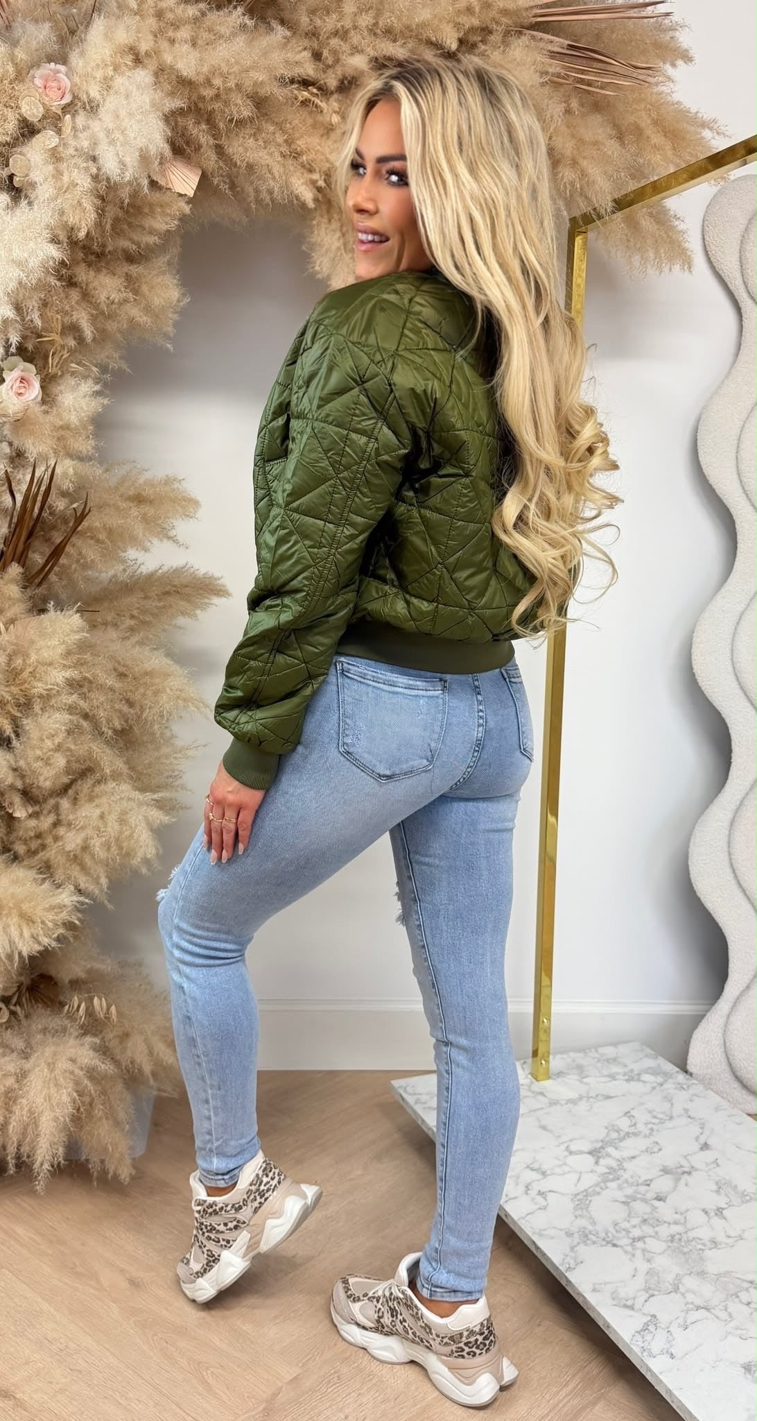 LIGHTWEIGHT JACKET 8683 ARMYGREEN