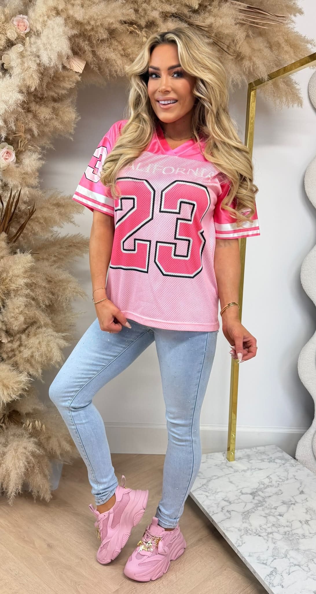 NR 23 BASEBALL SHIRT 290 FUCHSIA