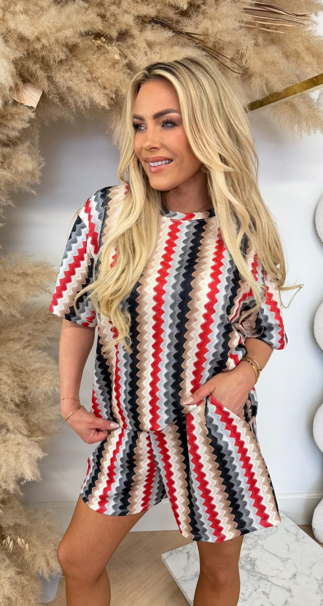 JOSHLYNN PRINT SET RED