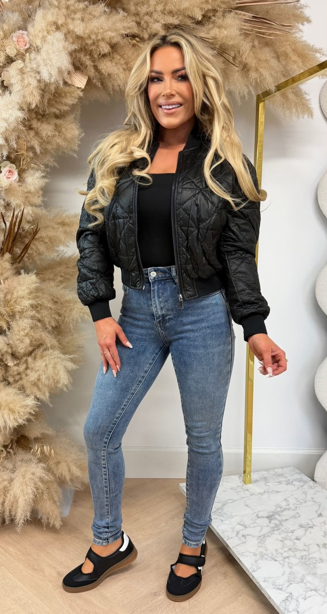 LIGHTWEIGHT JACKET 8683 BLACK