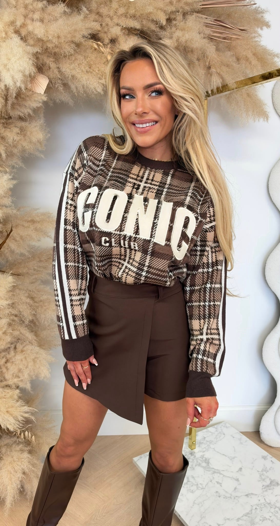 RUIT ICONIC SWEAT 3831459 CHOCO