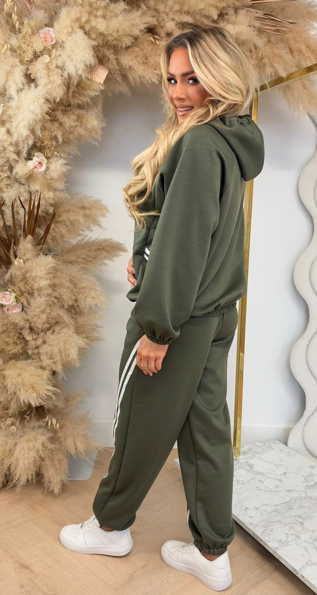 RIA TOUWTJE COMFY SET ARMYGREEN