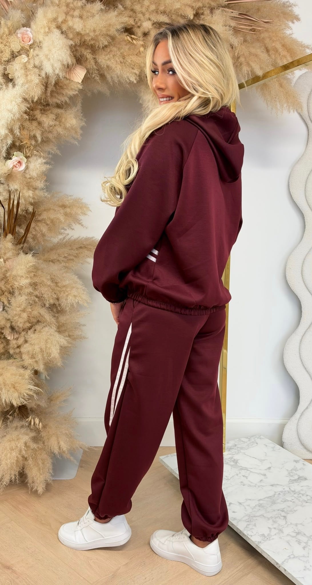 RIA TOUWTJE COMFY SET BORDEAUX