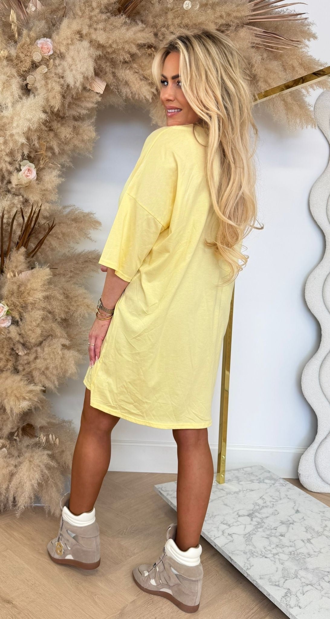 ROBE LONGUE BASIQUE ORANGE