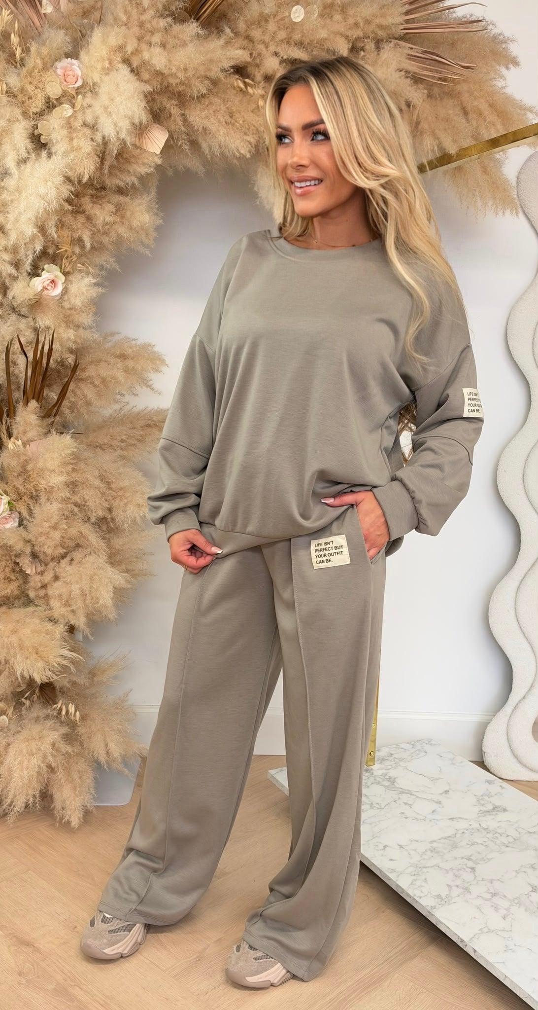 DJUNE PATCH SET TAUPE