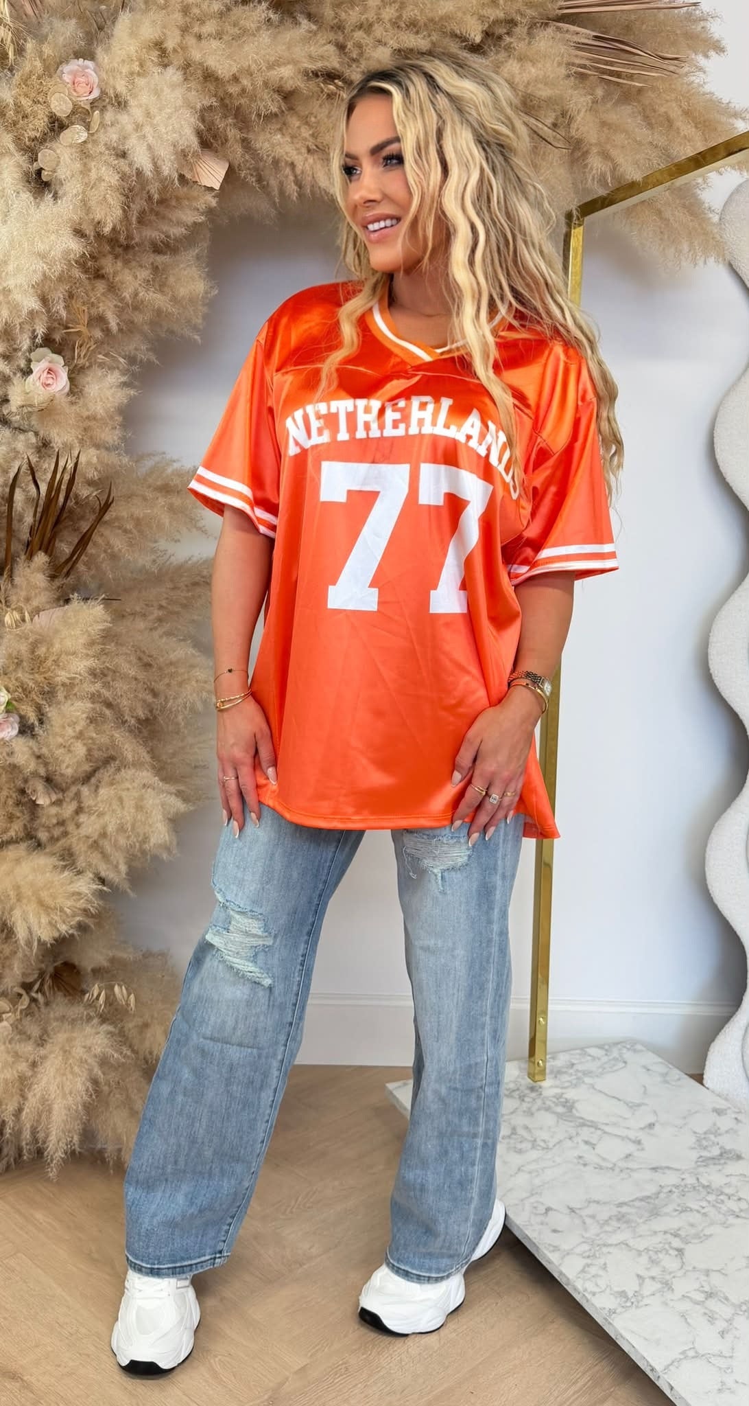 NETHERLANDS JERSEY SHIRT ORANGE