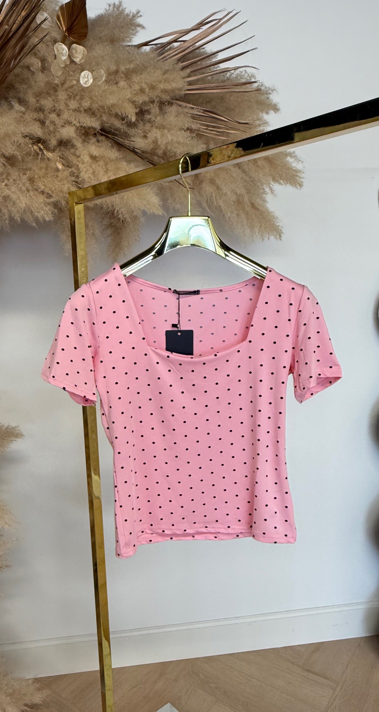 DOTS SHIRT 7161 PINK