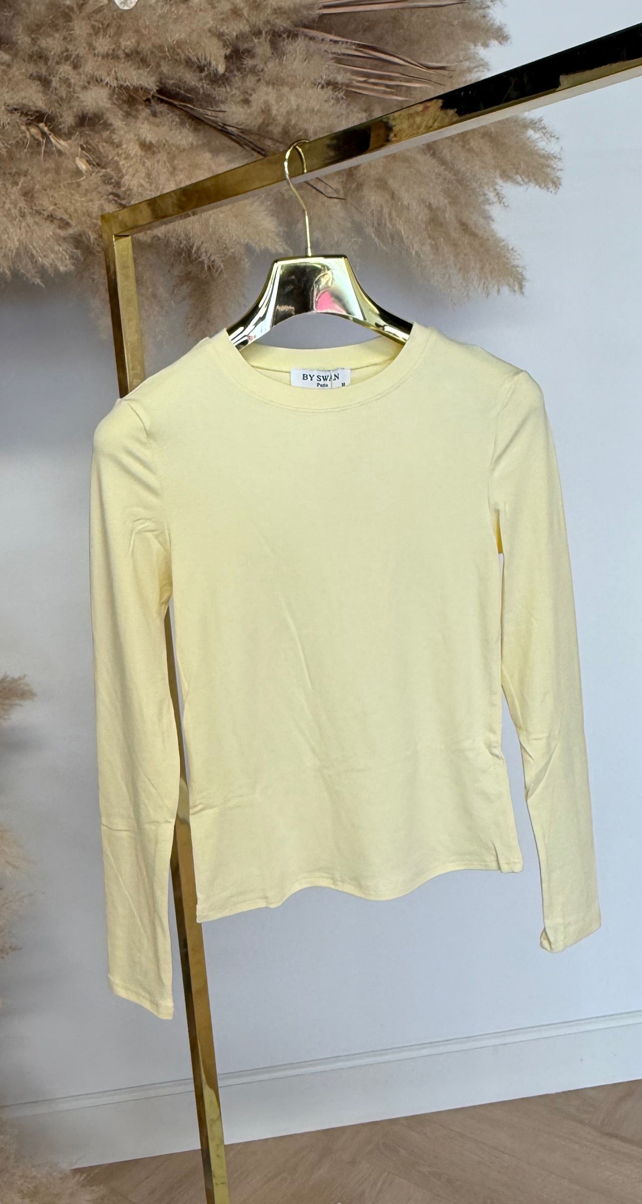LONGSLEEVE TOP HS9963 YELLOW
