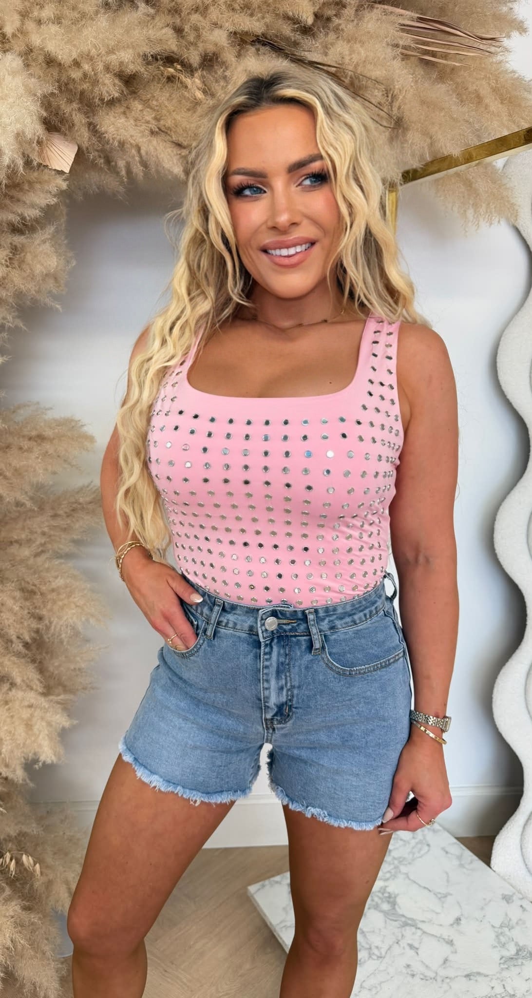 MIRROR BODY 11822 PINK