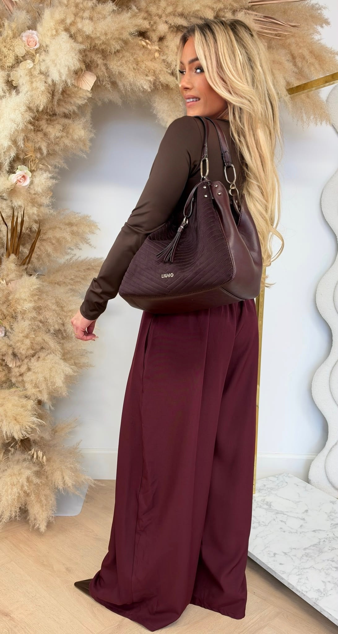 MILLY BASIC TRAVEL LONGSLEEVE TOP SOFTROSA