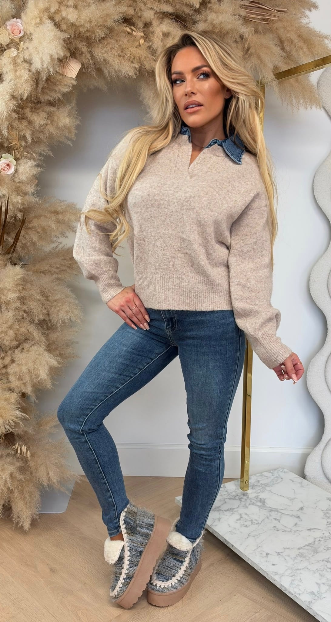 AMIEE KRAAG SWEAT 104 TAUPE