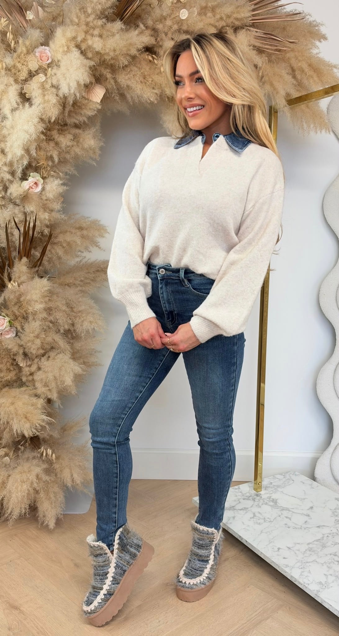 AMIEE KRAAG SWEAT 104 BEIGE