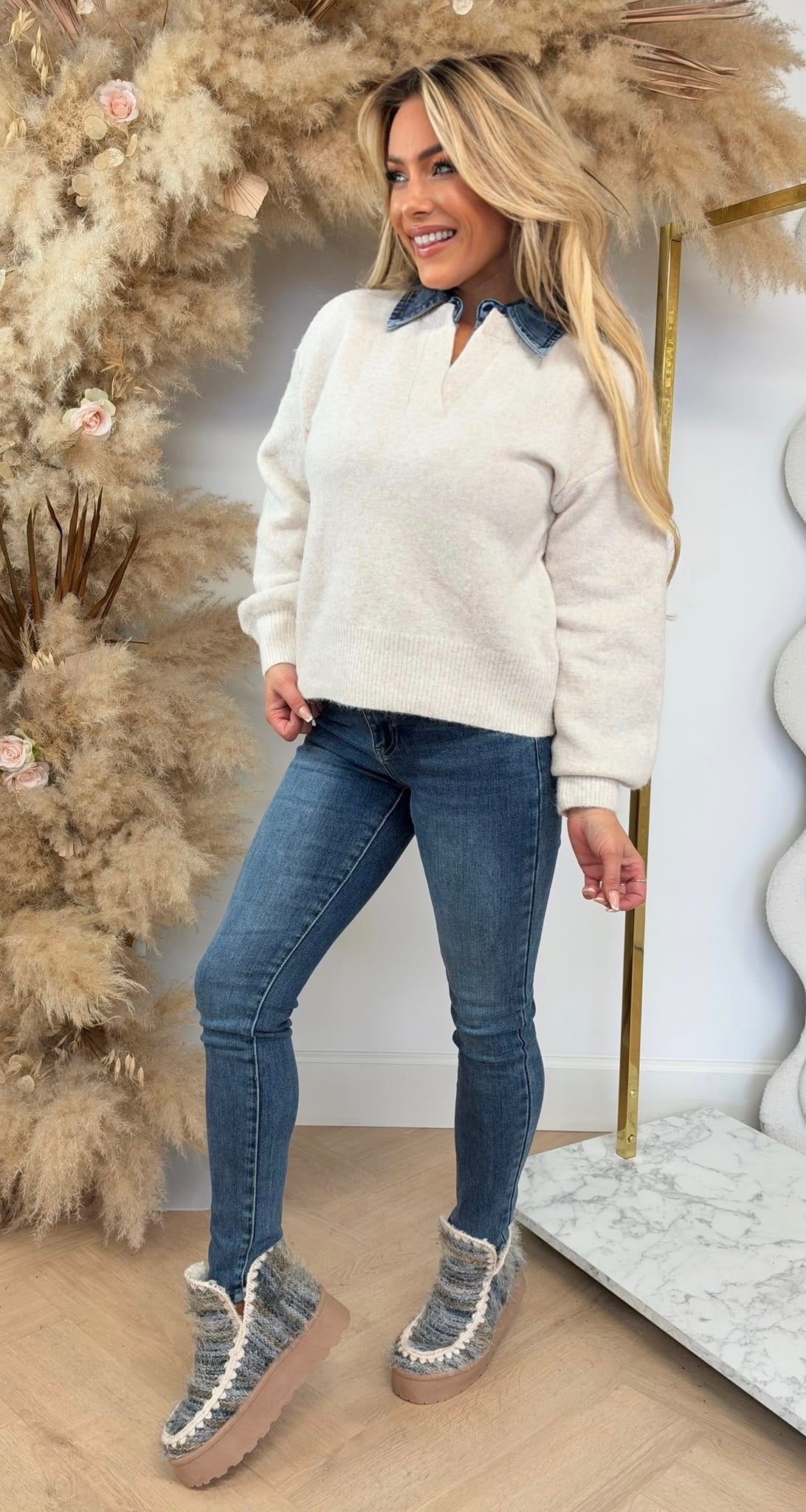 AMIEE KRAAG SWEAT 104 BEIGE