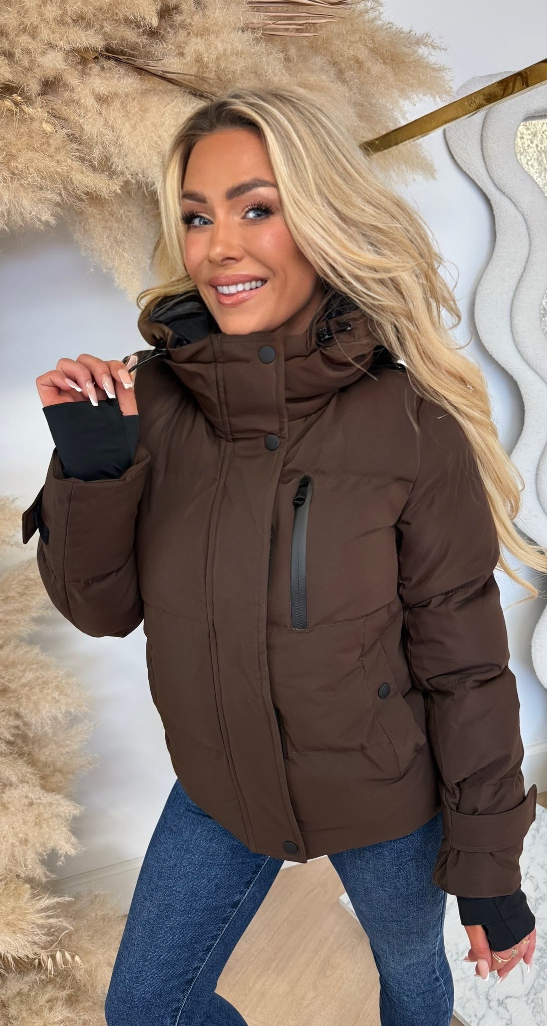 PUFFER MUSTHAVE JACKET 7588 CHOCO