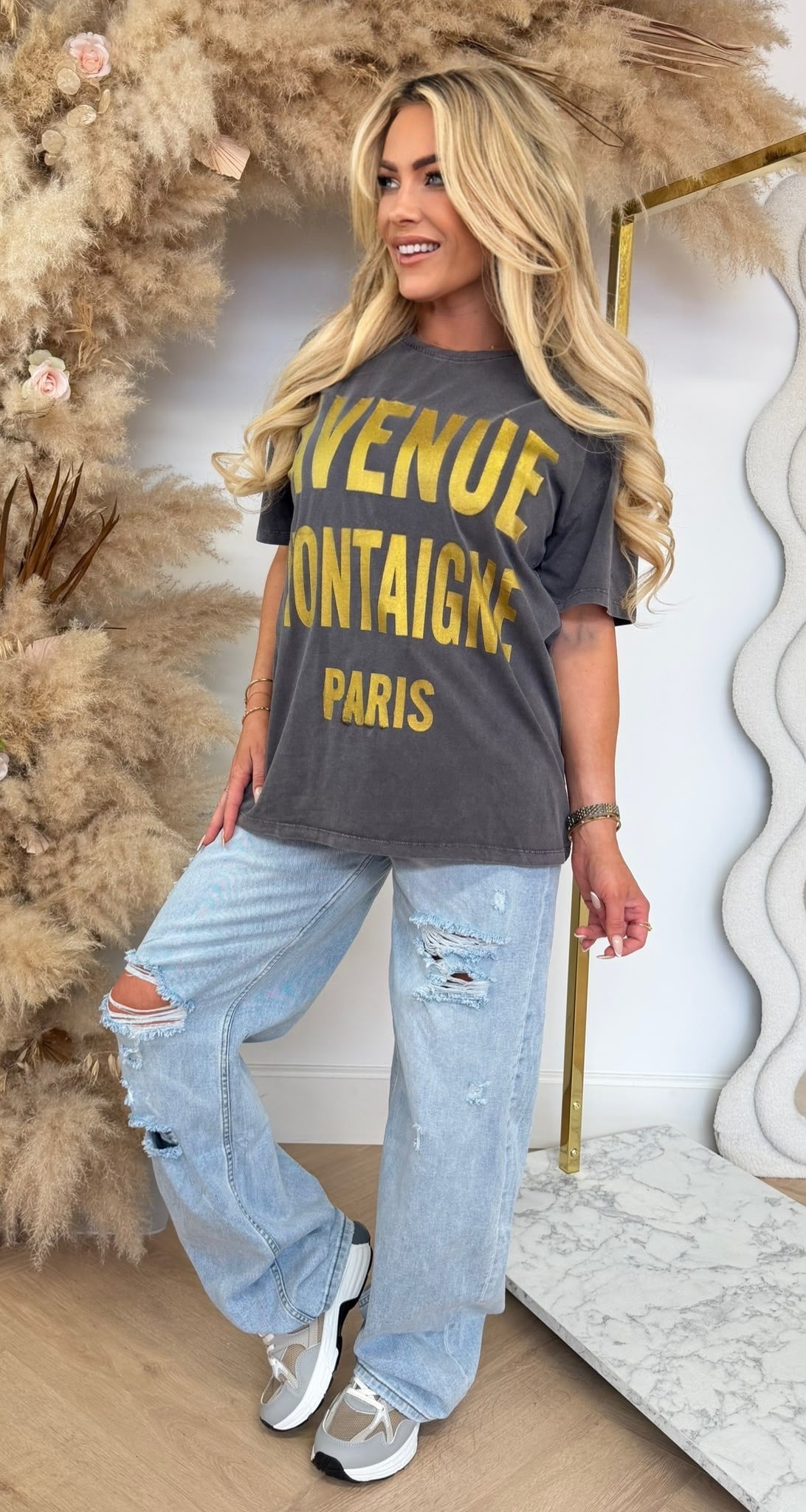 AVENUE MONTAIGNE T SHIRT 8011619 GREY