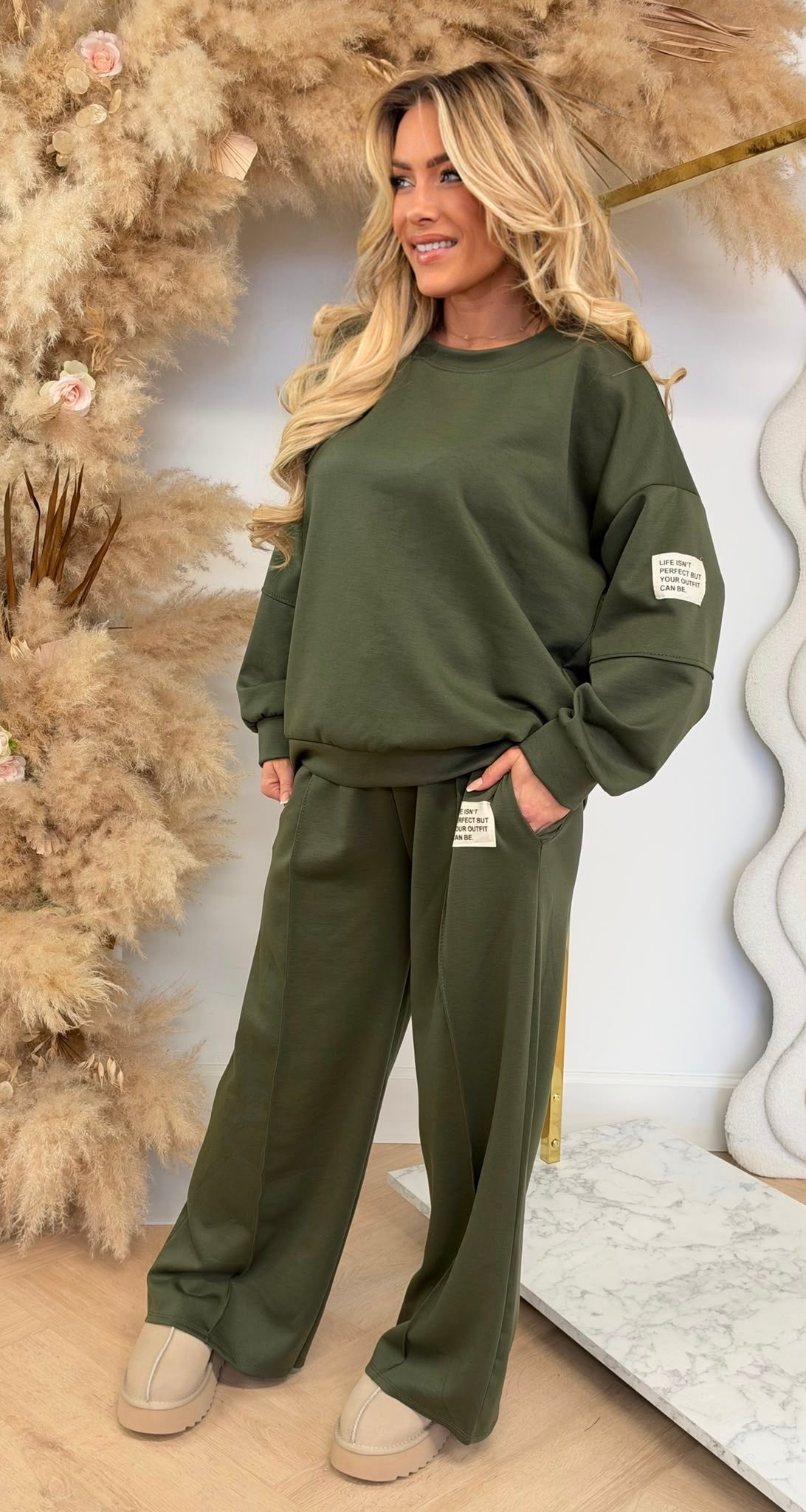DJUNE PATCH SET ARMYGREEN