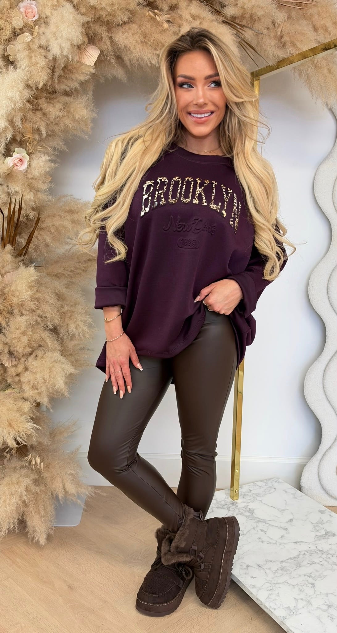 BROOKLYN TOP PLUM