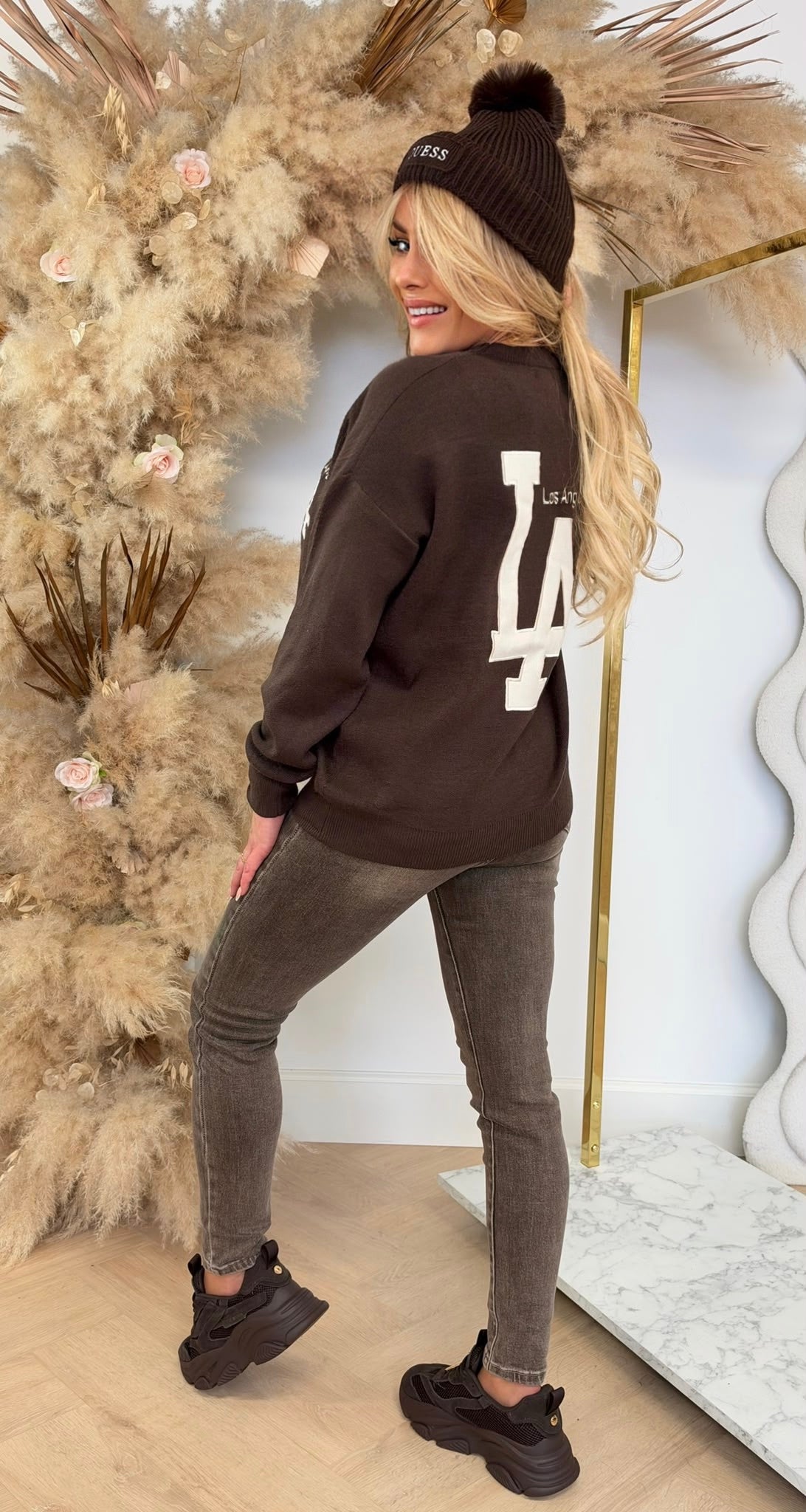 LA MUSTHAVE SWEAT 3831333 CHOCO