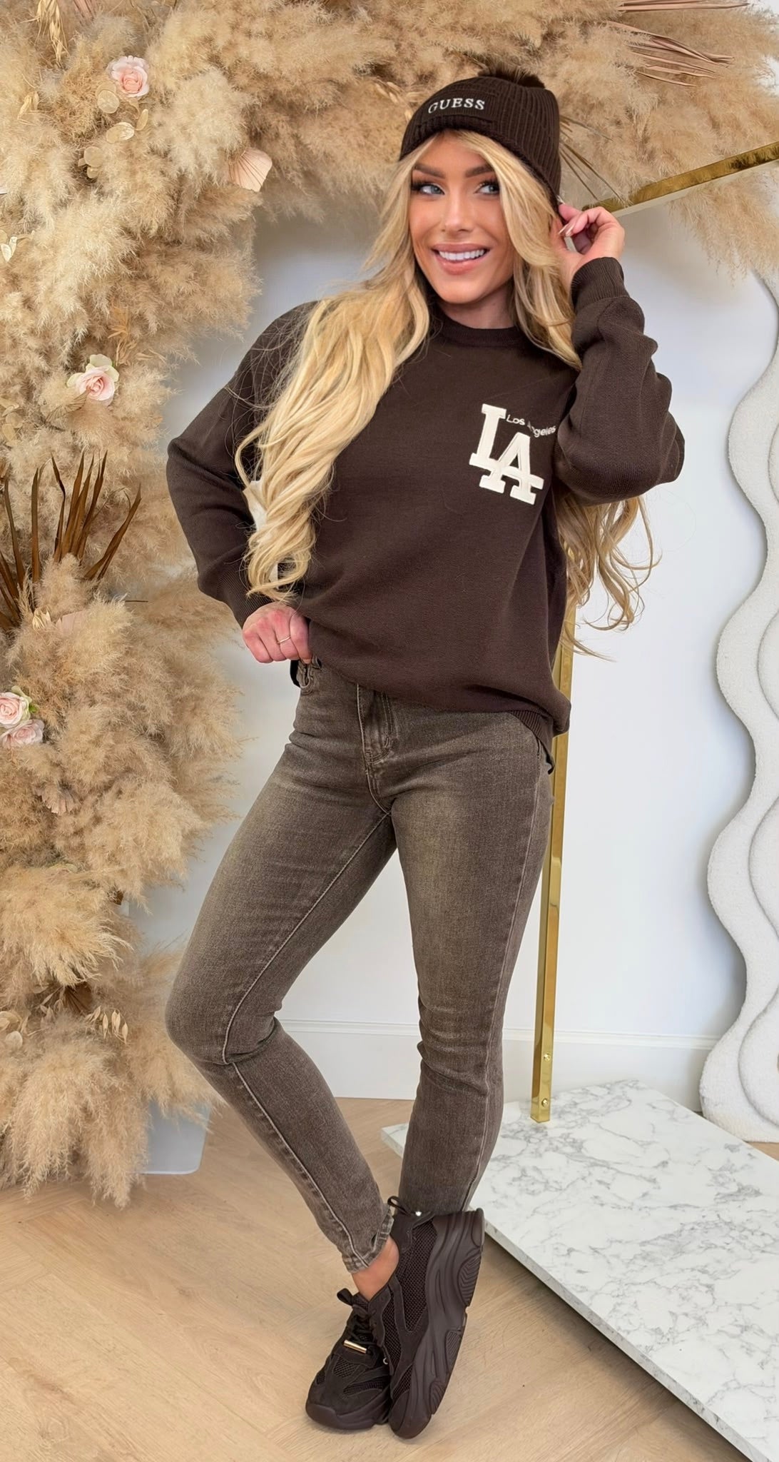 LA MUSTHAVE SWEAT 3831333 CHOCO