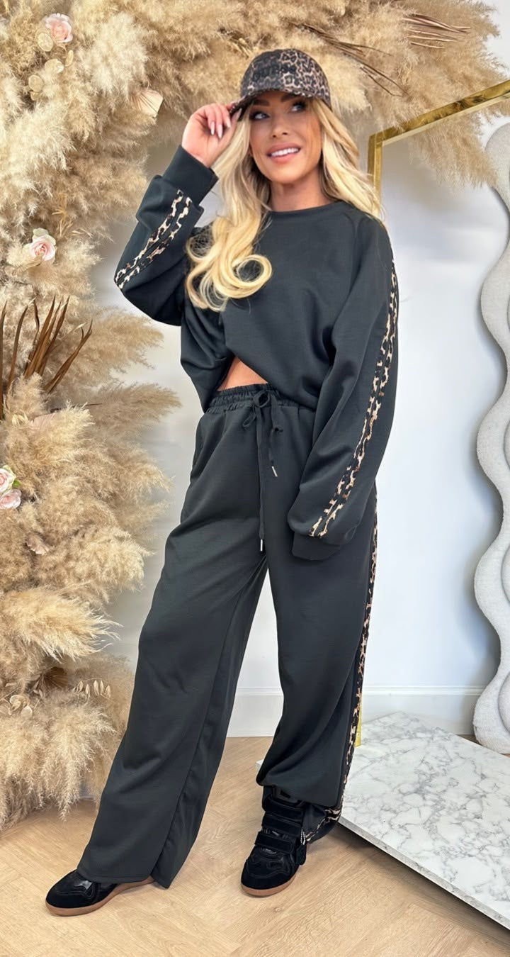 JOOKA LEO STRIPE SET BLACK