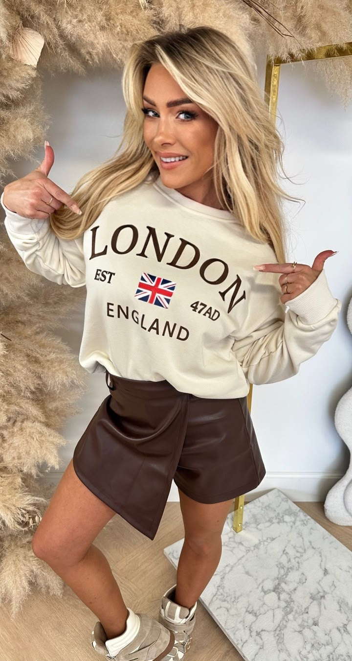 LONDEN SWEAT 8011630 BEIGE
