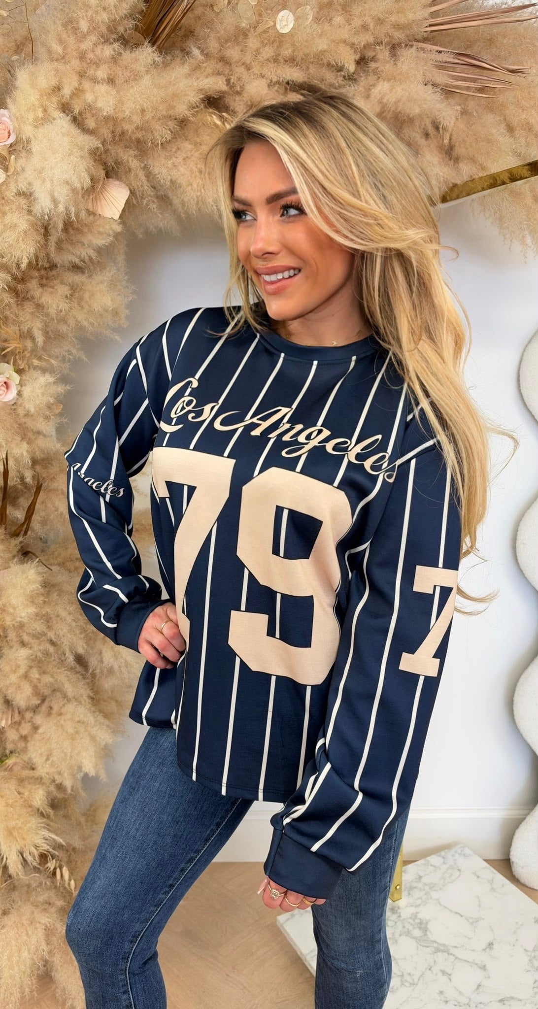 BASEBALL LOS ANGELES SWEAT NAVY