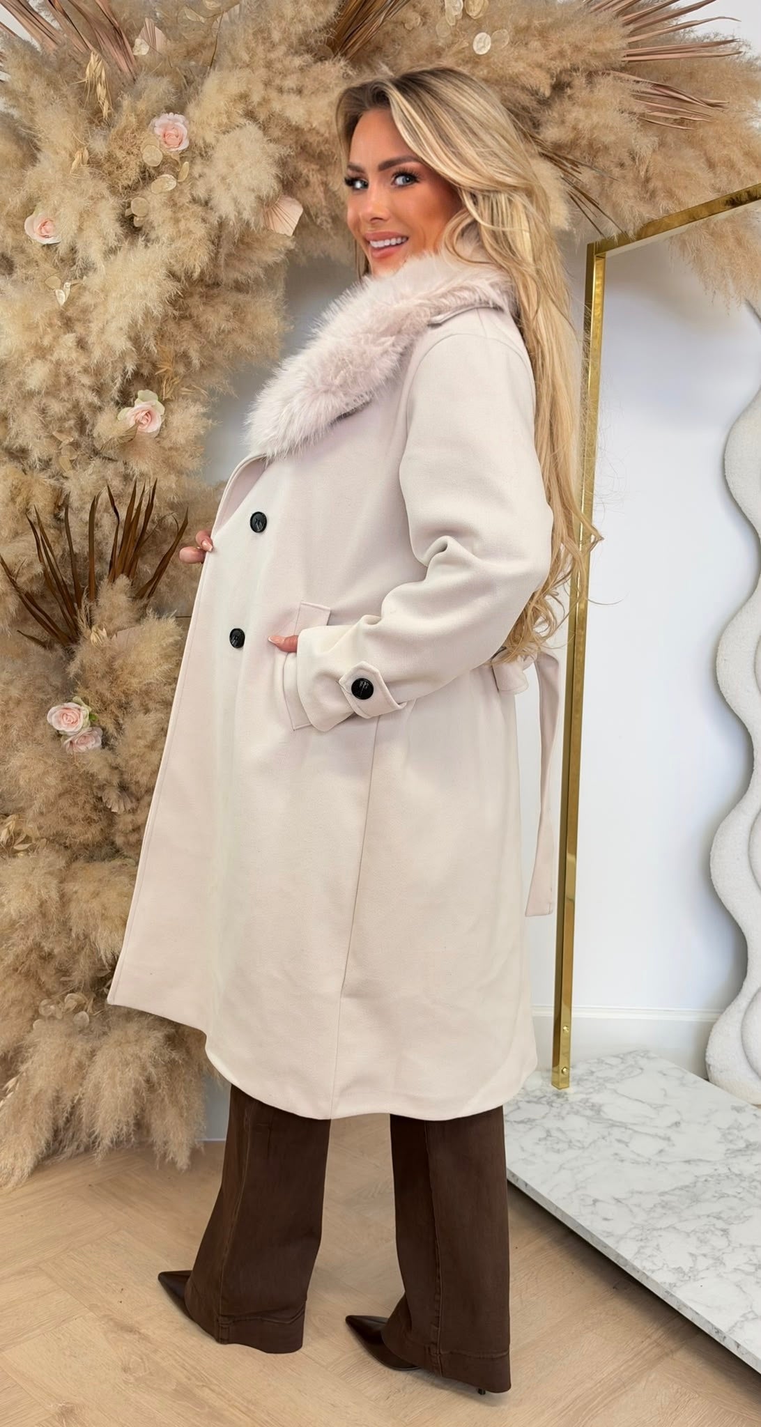 KATJA TRENCH COAT CREME