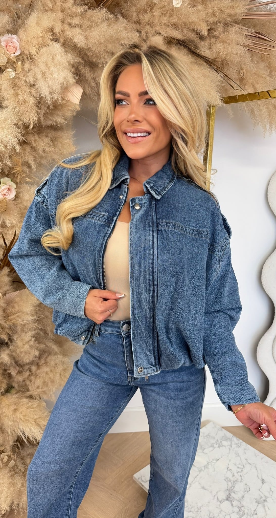 MUSTHAVE DENIM JACKET WH0190 DENIM BLUE