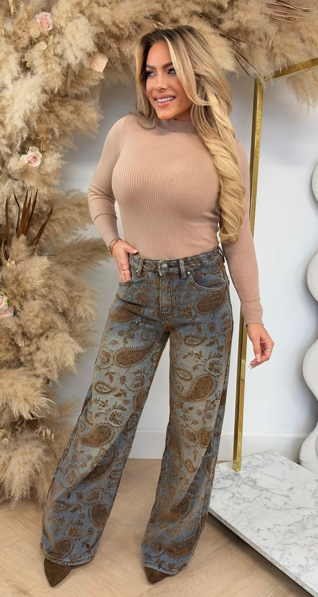MUSTHAVE RIB TOP 18002 BEIGE
