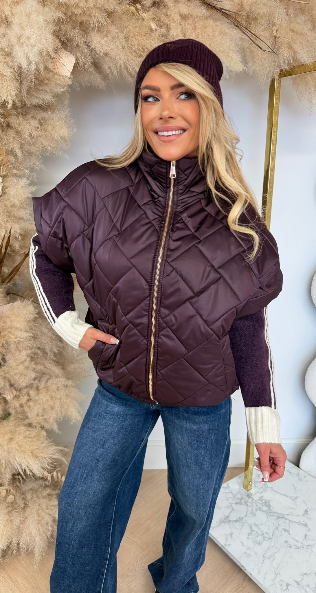 FASHION BODYWARMER WINE