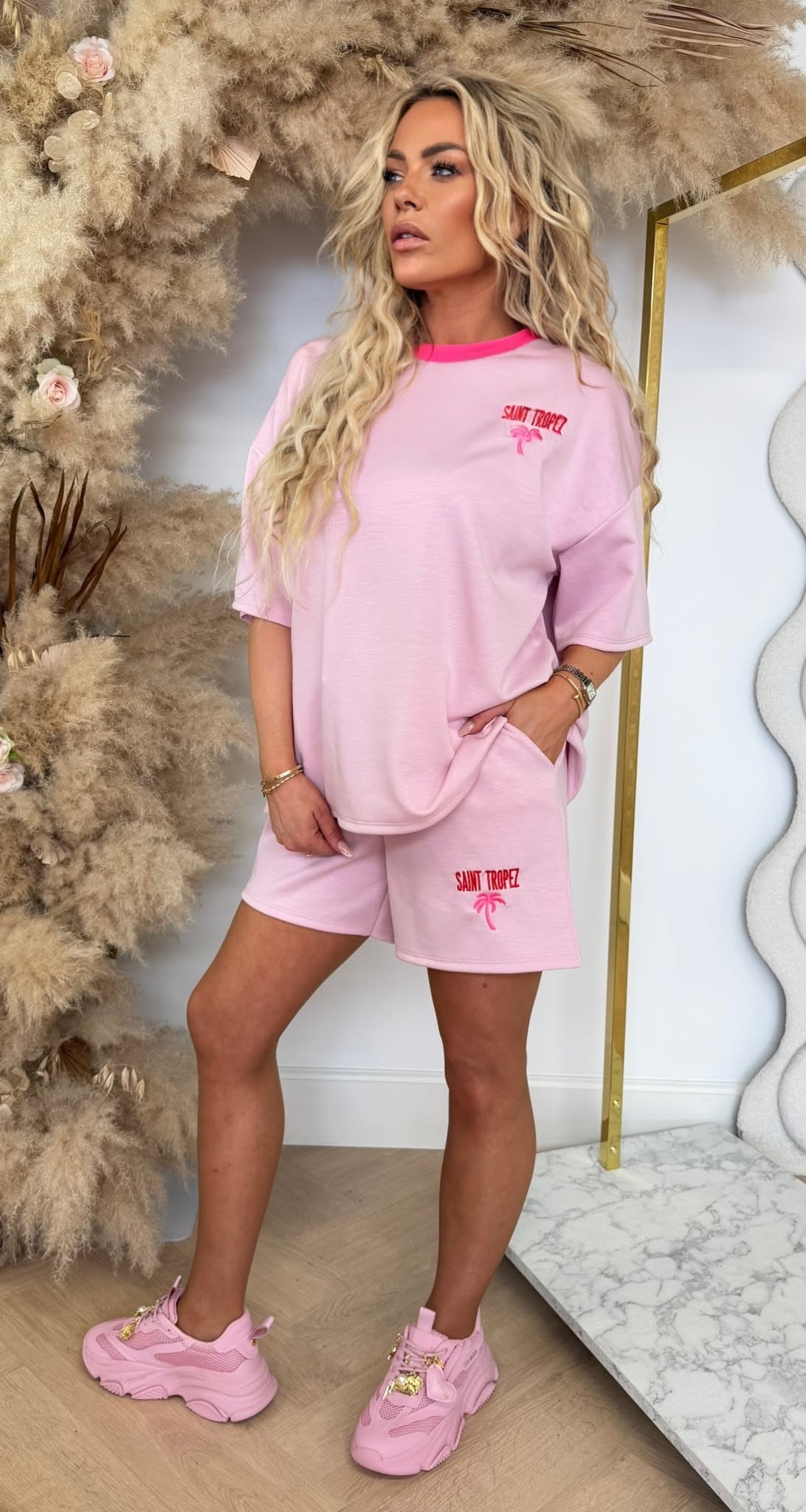 NEW SAINT TROPEZ SET PINK