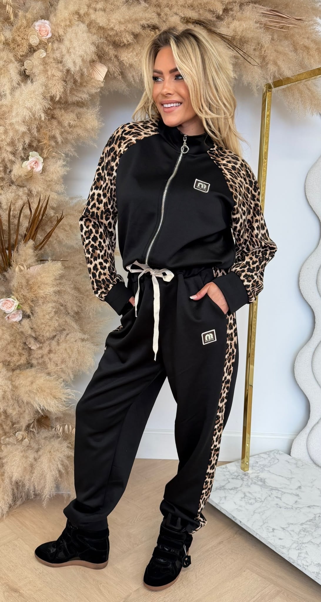 MONICA LEO SET BLACK