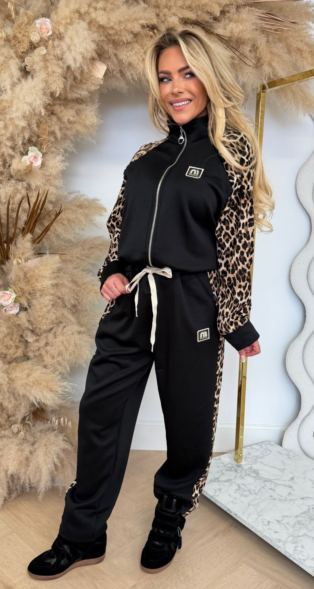 MONICA LEO SET BLACK