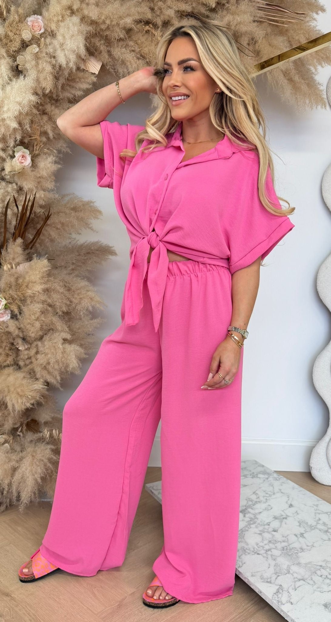 SCHLICHTES ELEGANTES CO-ORD-SET CAMEL