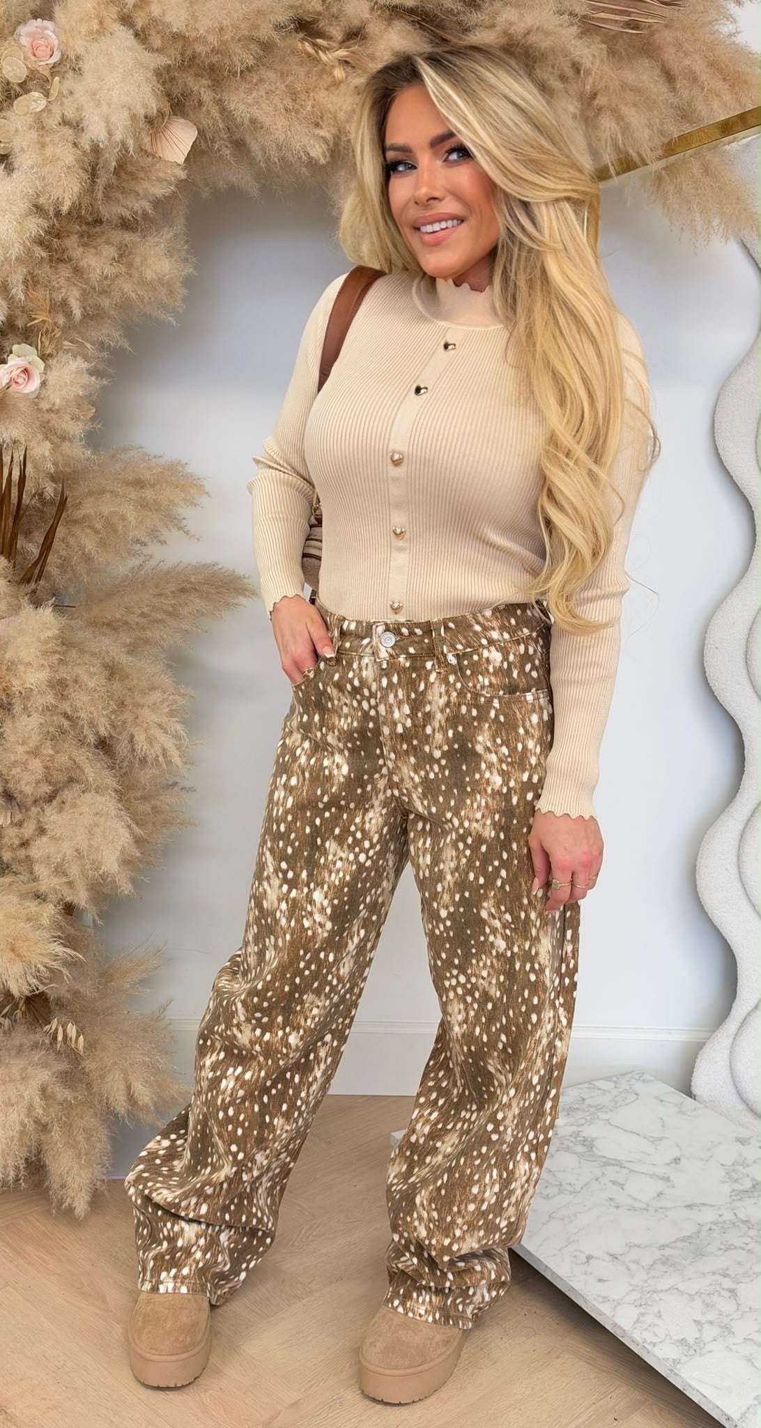 DARLING RIB TOPJE 5588 BEIGE